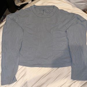 Lululemon long sleeve crop top